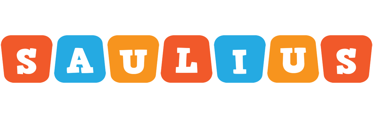 Saulius comics logo