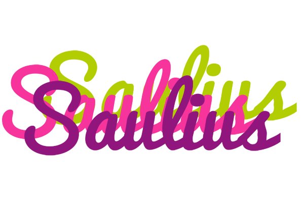 Saulius flowers logo