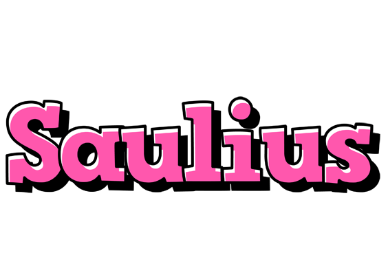 Saulius girlish logo