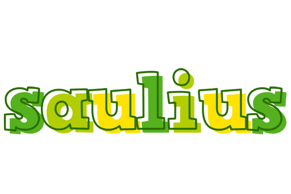 Saulius juice logo