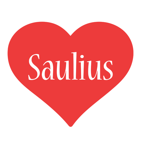 Saulius love logo