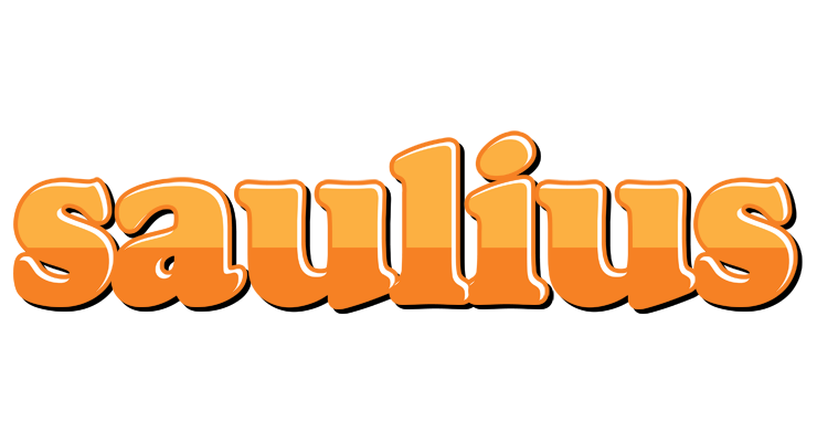 Saulius orange logo