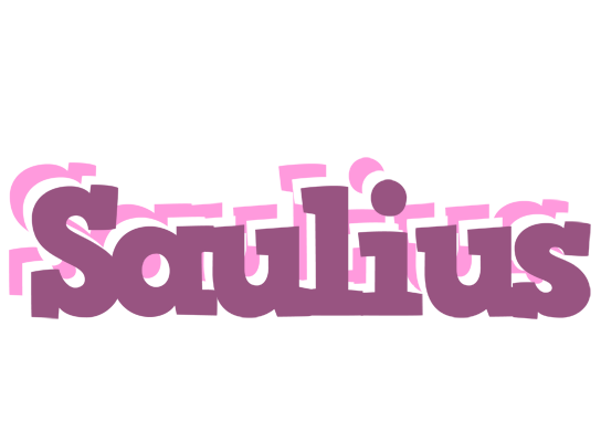 Saulius relaxing logo