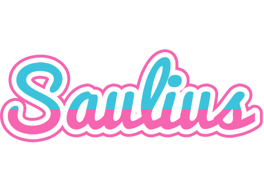 Saulius woman logo