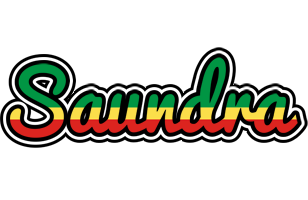 Saundra african logo