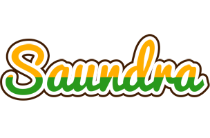 Saundra banana logo