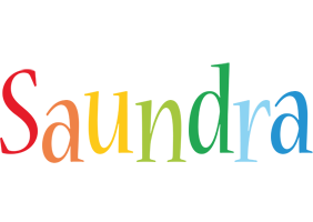 Saundra birthday logo