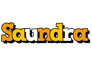 Saundra cartoon logo