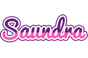 Saundra cheerful logo