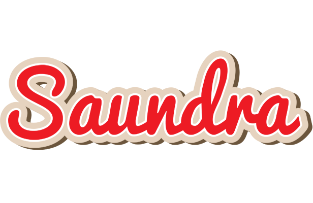 Saundra chocolate logo