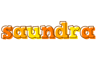 Saundra desert logo