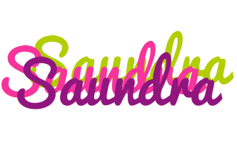 Saundra flowers logo