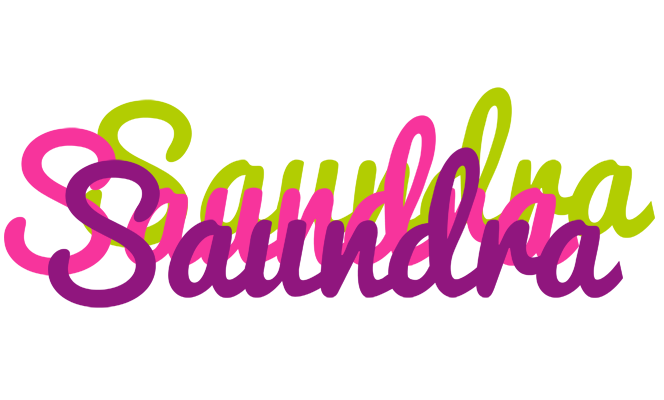 Saundra flowers logo