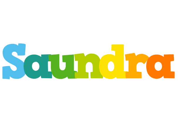Saundra rainbows logo