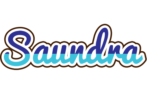 Saundra raining logo