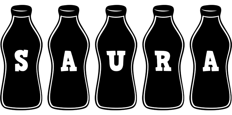 Saura bottle logo