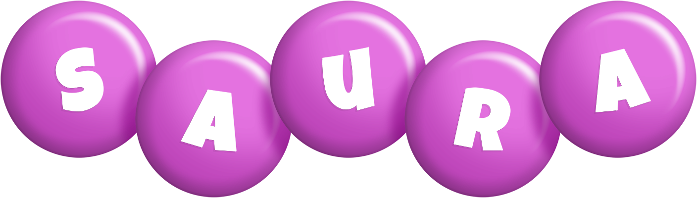 Saura candy-purple logo