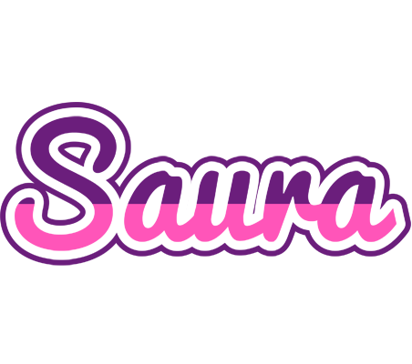 Saura cheerful logo