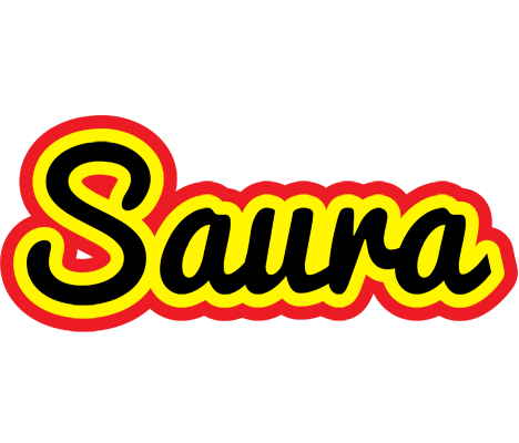 Saura flaming logo