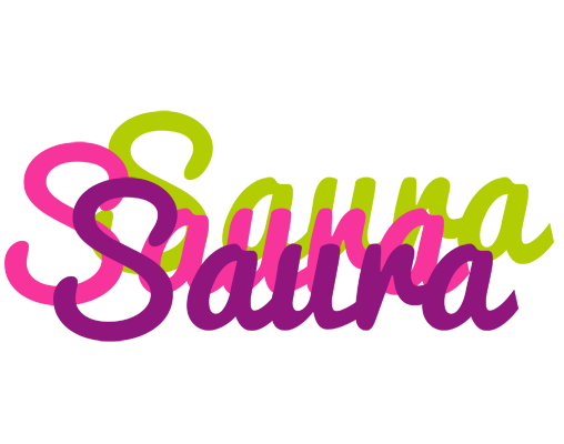 Saura flowers logo