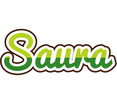 Saura golfing logo
