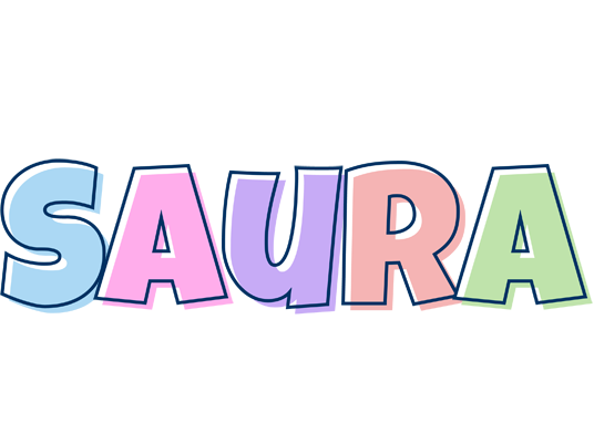 Saura pastel logo