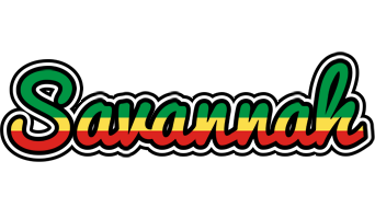 Savannah african logo