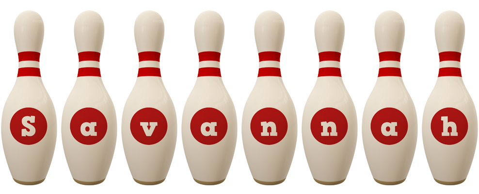 Savannah bowling-pin logo