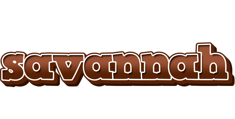 Savannah brownie logo