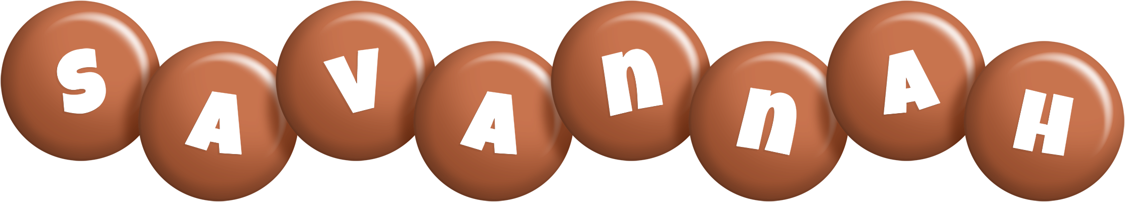 Savannah candy-brown logo