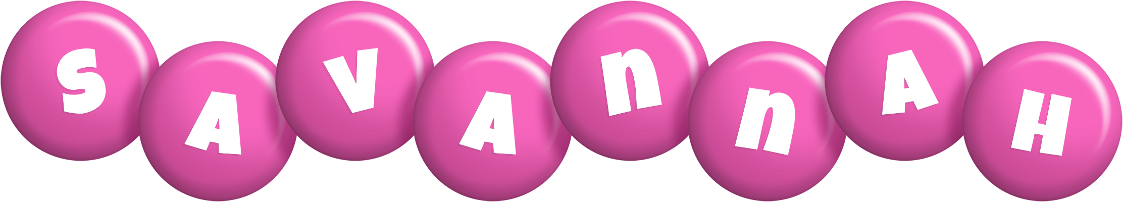 Savannah candy-pink logo