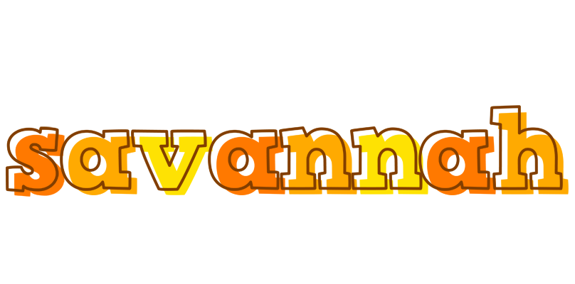 Savannah desert logo