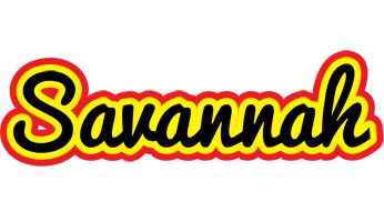 Savannah flaming logo