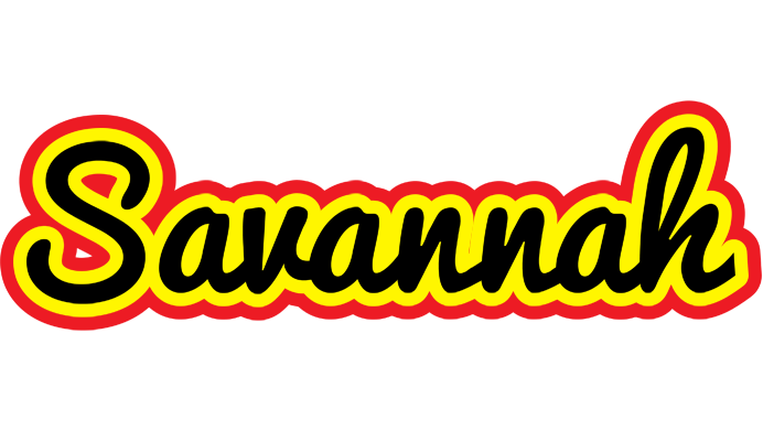 Savannah flaming logo