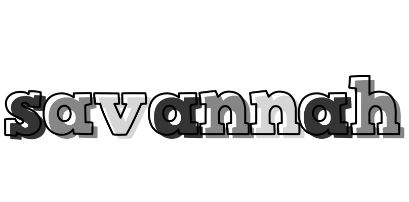 Savannah night logo