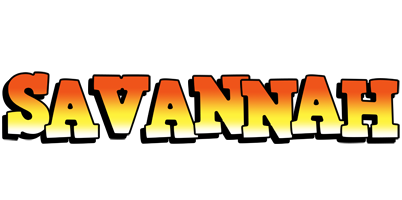 Savannah sunset logo