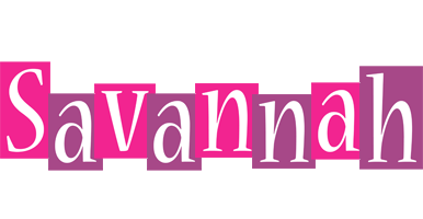 Savannah whine logo
