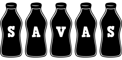 Savas bottle logo