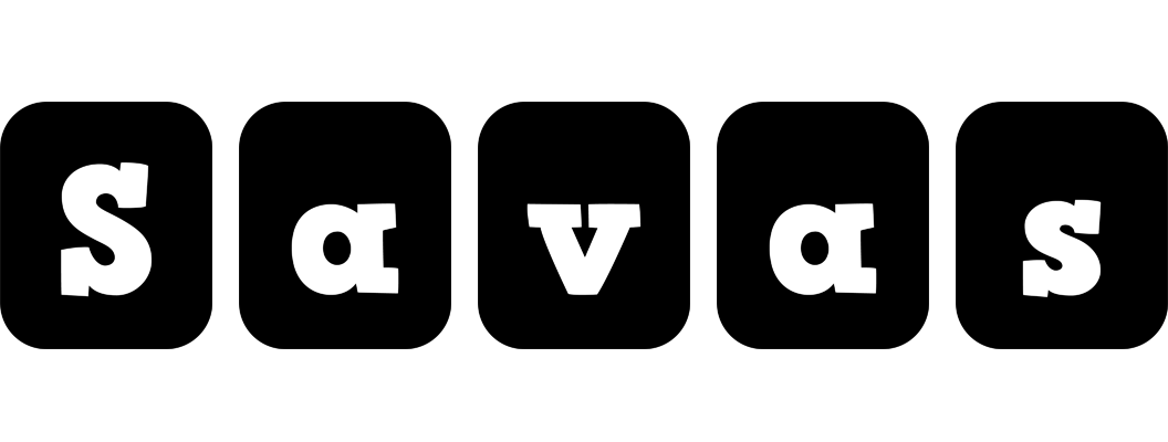 Savas box logo