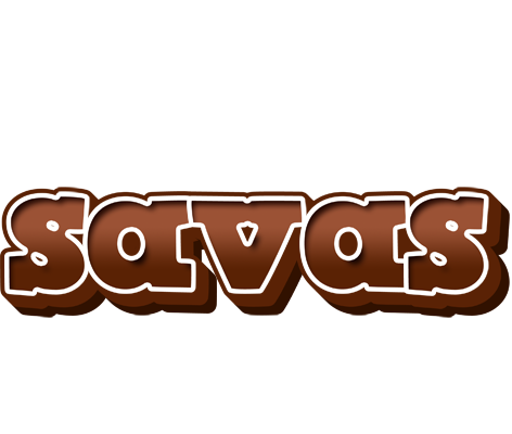 Savas brownie logo