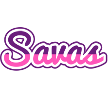 Savas cheerful logo