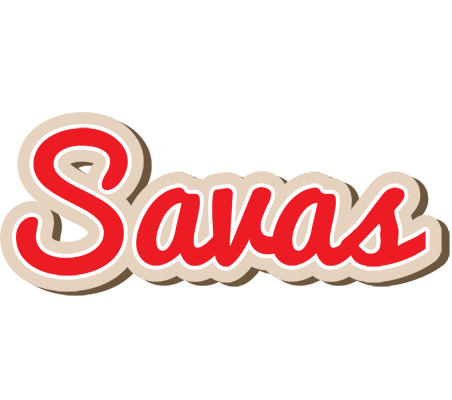 Savas chocolate logo