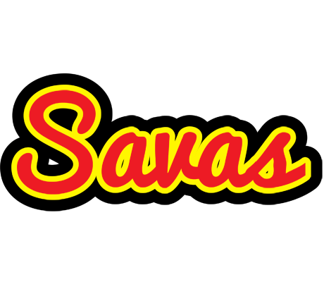 Savas fireman logo