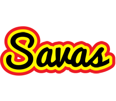 Savas flaming logo