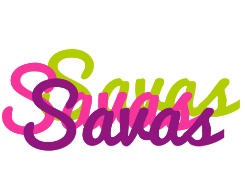 Savas flowers logo