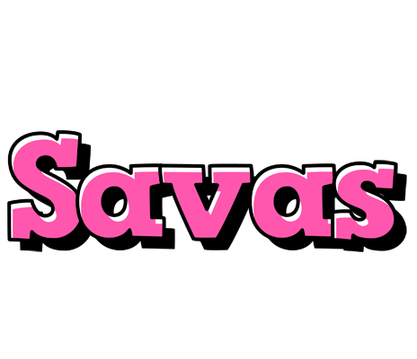 Savas girlish logo