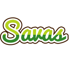 Savas golfing logo