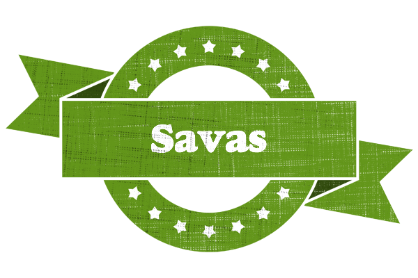 Savas natural logo