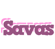 Savas relaxing logo