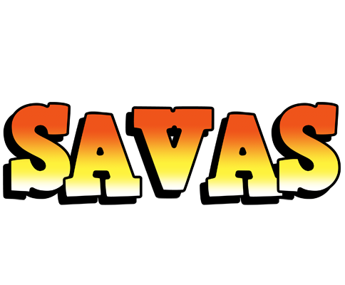 Savas sunset logo